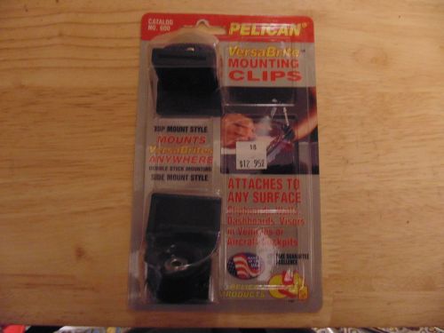 Pelican 600 versabright mounting clips, brand new for sale