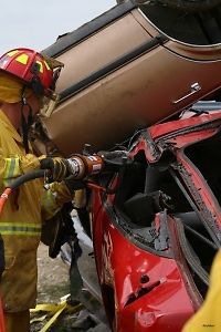 Vehicle extrication tools &amp; fire training firefighter dvd + car fires video for sale