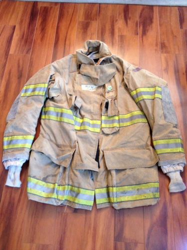 Firefighter turnout / bunker gear coat globe g-extreme size 43-c x 35-l 05 used for sale