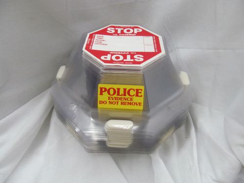 CSI Evidence Cover Plastic Dome Pack of 30