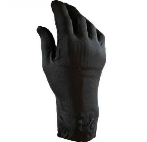 Under Armour 1242663 Men&#039;s Black/White ColdGear Tactical Gloves - Size Large