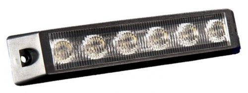 Feniex cobra t6 t-6 led grille light bar  4 watt leds *amber/white split* for sale