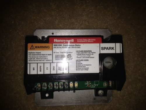 Honeywell ignition control s8610m for sale