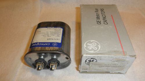 Ge motor run capacitor 30 mfd 370vac 6x662c z97f9609 protected (lot #2) for sale