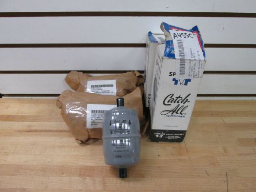 Sporlan catch-all refrigerant filter-driers; p/n: c-163-s [qty/4] ~new~surplus~ for sale