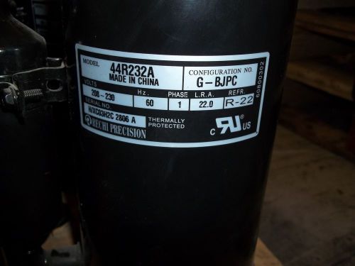 44R232A RECHI PRECISION COMPRESSOR NEW R22 - Compressor Only, OOW
