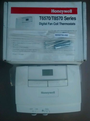 Honeywell T6570/T8570 Series Digital Fan Coil Thermostat 24V~50/60Hz T8575C2005