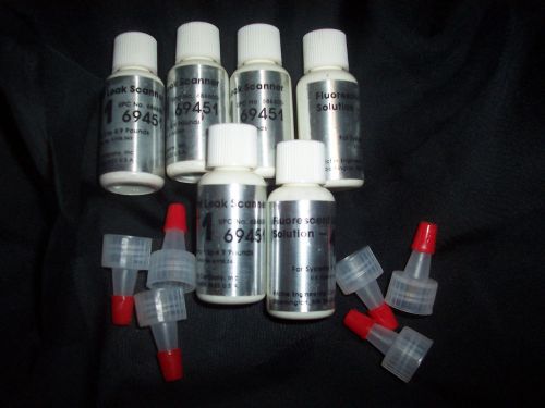 6 bottles RITCHIE YELLOW JACKET Flourescent Leak Scanner Solution  69451 (#3167)