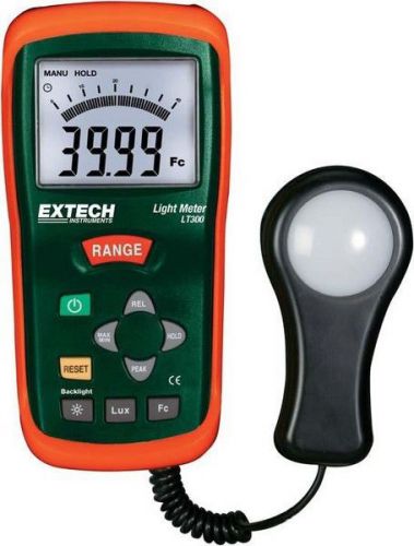 Extech lt300 light meter measures light intensity,us authorized dealer new for sale