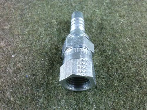 Eaton aeroquip 1sa6fj6 hose to tube adaptor new lot of 10 for sale