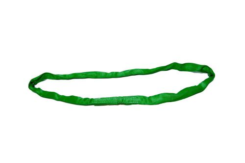 New endless round sling, green synthetic rigging crane lifting belt - enr 2x18&#039; for sale