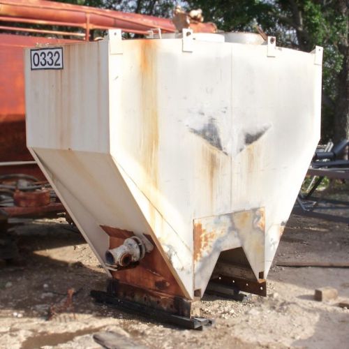 Stainless steel agricultural chemical or water tank, truck mount, 750 gal. for sale