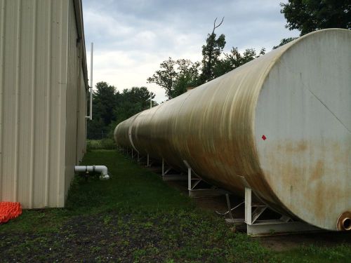 Steel 30000 Gallon Water Above Ground Storage Tank with Saddles 10&#039;7&#034; x 47&#039;