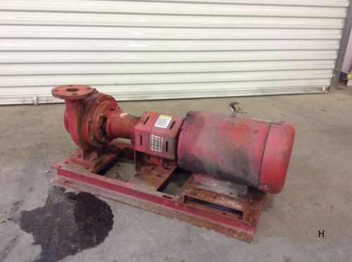 Bell &amp; Gossett Centrifugal Pump 2x2-1/2&#034; 1510 w/Baldor Motor 10HP 3500Rpm