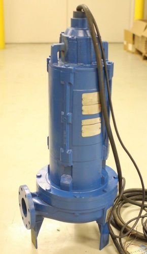 Rblt barnes submersible sewage pump 4xse30044ea  087889g &amp; motor p2562704l 30 hp for sale