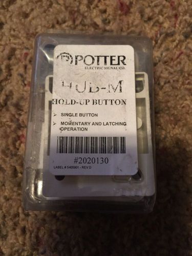 Potter Hub-m Hold Up Button Panic Momentary Alarm
