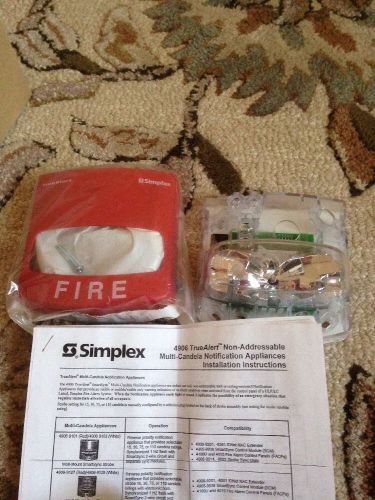 SIMPLEX 4906 Truealert Multi-candela Notification Appliance