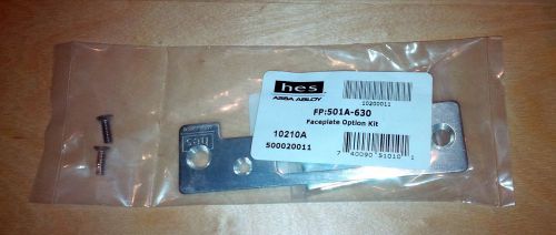 HES 501A Faceplate Option Kit 10200011 501A-630 10210A