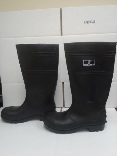 Brand New Size 10 PVC Steel Toe knee boot ANSI, Safety construction