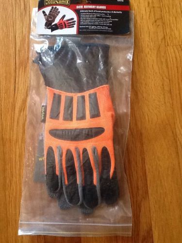 PREMIUM REFINERY GLOVE L w/ Kevlar, teflon protect. knuckle quard metacarpal NEW