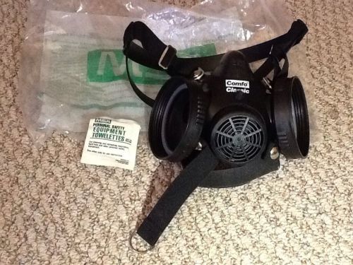 MSA Comfo Classic Respirator 808071 Medium, Half mask  Black  Silicone