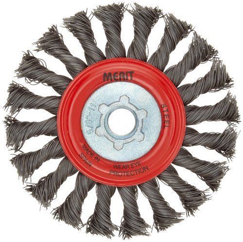 St. gobain abrasives 69936653331 norton twist knot wire wheel brush, full cable, for sale