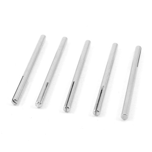NEW Alloy 3mm x 15mm x 50mm Round Shank Abrasive Cloth Sandpaper Split Mandrel 5
