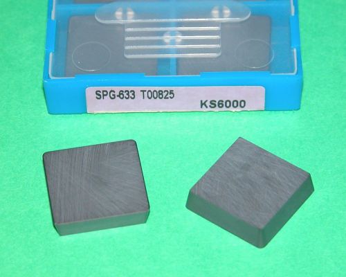 Ceratip kyocera spg-633 t00825 grade ks6000 ceramic insert for sale