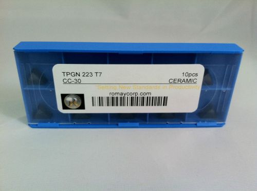 Tpgn 223 t7 cc-30 ceramic insert for sale