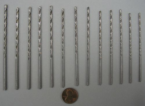 Precision extra long drill bits set 12+1( Compatible with Proxxon , Dremel )