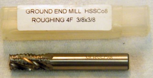 3/8 x 3/8x 7/8 x 2 1/2  4 Flute Roughing End Mill Hss-Co8