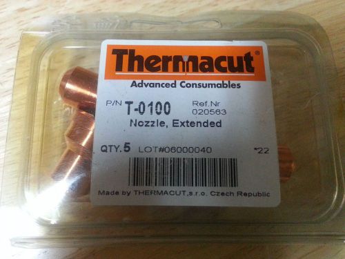 NEW Thermacut 80 Amp Extended Nozzles, 020563, T-0100