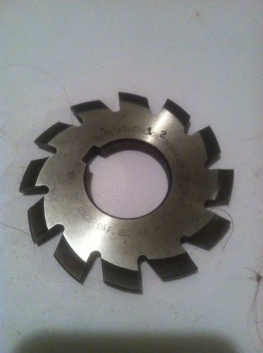 USED INVOLUTE GEAR CUTTER #1 12P 135-RACK 14.5PA 1&#034;bore HS NATIONAL