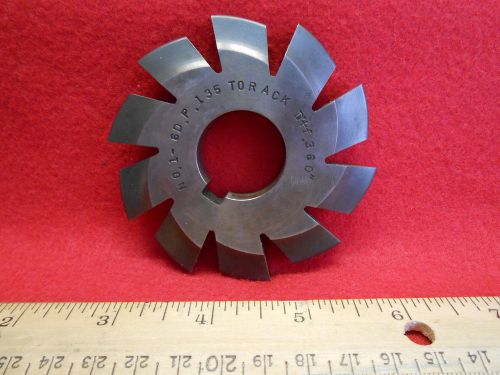 Milling machine gear cutter brown &amp; sharpe no. 1-6 dp 14 to 16t  for 1&#034; shaft for sale