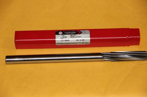 Cleveland twist drill .639&#034; 8 flute spiral reamer new for sale