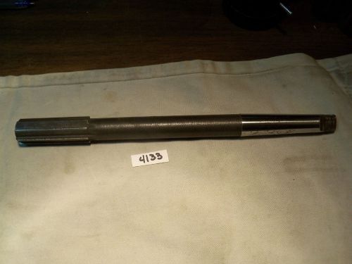 (#4133) Used Machinist American Made .811 inch MT Shank Reamer