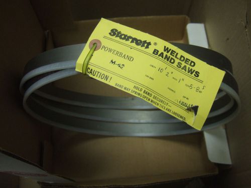 HIGH QUALITY MADE IN USA STARRETT BAND SAW BLADE M42 10&#039;2 NEW BOXED