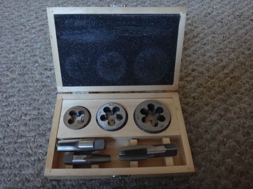 MODEL 91395 PIPE TAP &amp; DIE SET (SET OF 6) BY HARBOR FREIGHT TOOLS NOS