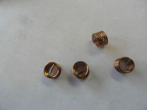 3/8-16 X 1D (.375&#034;) Phosphorous Bronze Screw Lock Inserts, 3591-6BN-0375