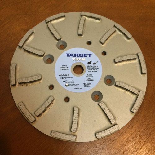 Target — 10&#034; Rotary, General Purpose Diamond Grinding Disc — 656089