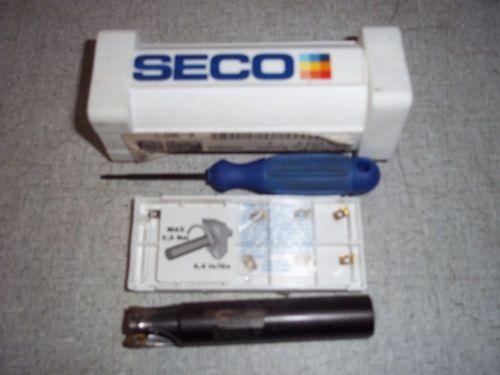 Seco indexable end mill cutter for sale