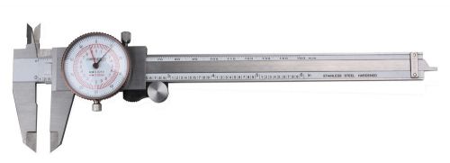 Dual needle precision 6&#034;x0.001&#034;/150mmx0.02mm, inch/mm dial caliper, #p920-s236 for sale