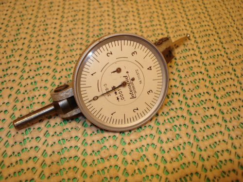 Interapid 312b-3 dial test indicator .0001&#034; swiss made machinist tool for sale