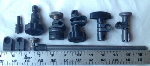 Machinist lathe tools lot of miscellaneous indicator parts about 9 pieces for sale