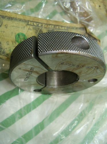 1 5/8 - 20 ns 2 thread ring gage go p.d 1.5925 detroit machinist tool new nos for sale