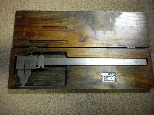 Tumico Metric Caliper in wooden case