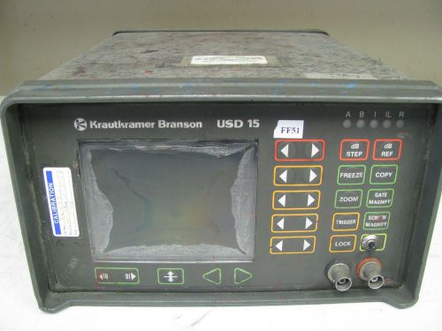 Krautkramer Branson Ultrasonic Flaw Detector USD 15 FF51