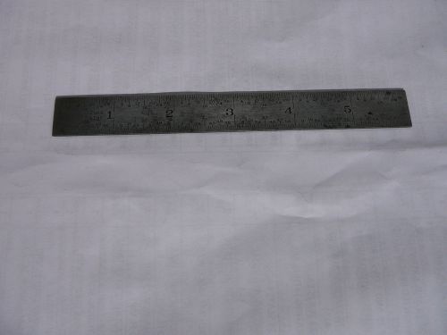 Machinist Tool. Vintage Lufkin 2207r Measuring Rule Ruler