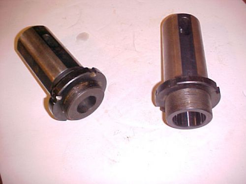 SOLID SOCKETS WITH MORSE TAPER ID AND 2 1/2&#034; OD