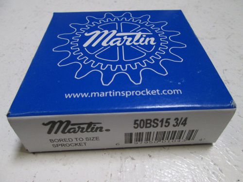 MARTIN 50BS15 3/4 SPROCKET *FACTORY SEALED*